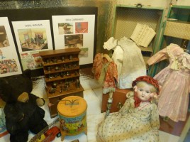 Historical Doll and Toys at the Berlin Historical Society Barn, image by Lisa Jacobs on Flickr