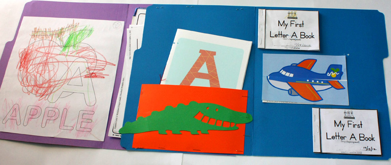 Letter A Lapbook Inside All