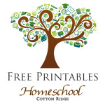 Cotton Ridge Homeschool Free Printables