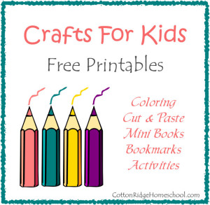 Crafts and Activities Printables Button 2