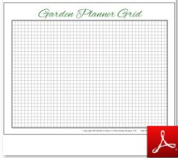 garden planner graph paper