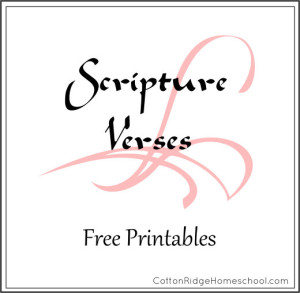 Scripture Verses Free Printables Button