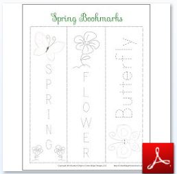 Spring Bookmarks