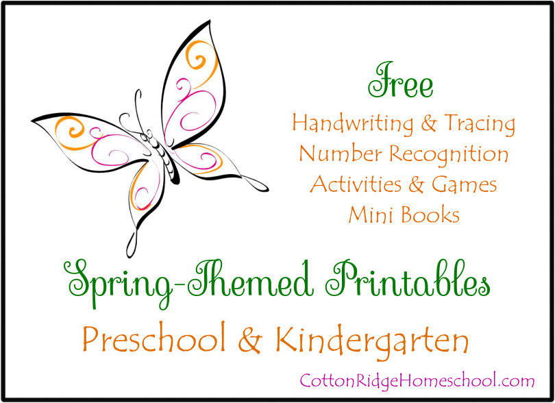 Spring Printables Button Feature