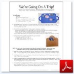 Suitcase Craft Instructions Templates Handles Tags OK