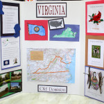 Virginia Geography Fair Display Board