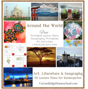 Around The World in 28 Weeks For Preschool Through First Grade Collage Button 2 OK2